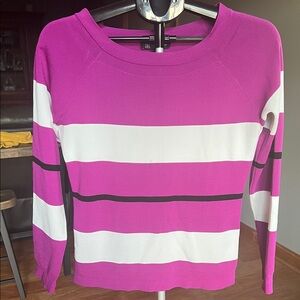 INC International Concepts Fuchsia Knit Sweater